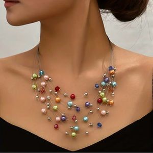 NEW! Gorgeous Fashion Necklace.